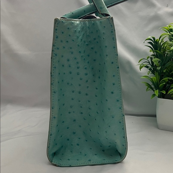 Dooney & Bourke Aqua Textured Tote - Picture 4 of 16